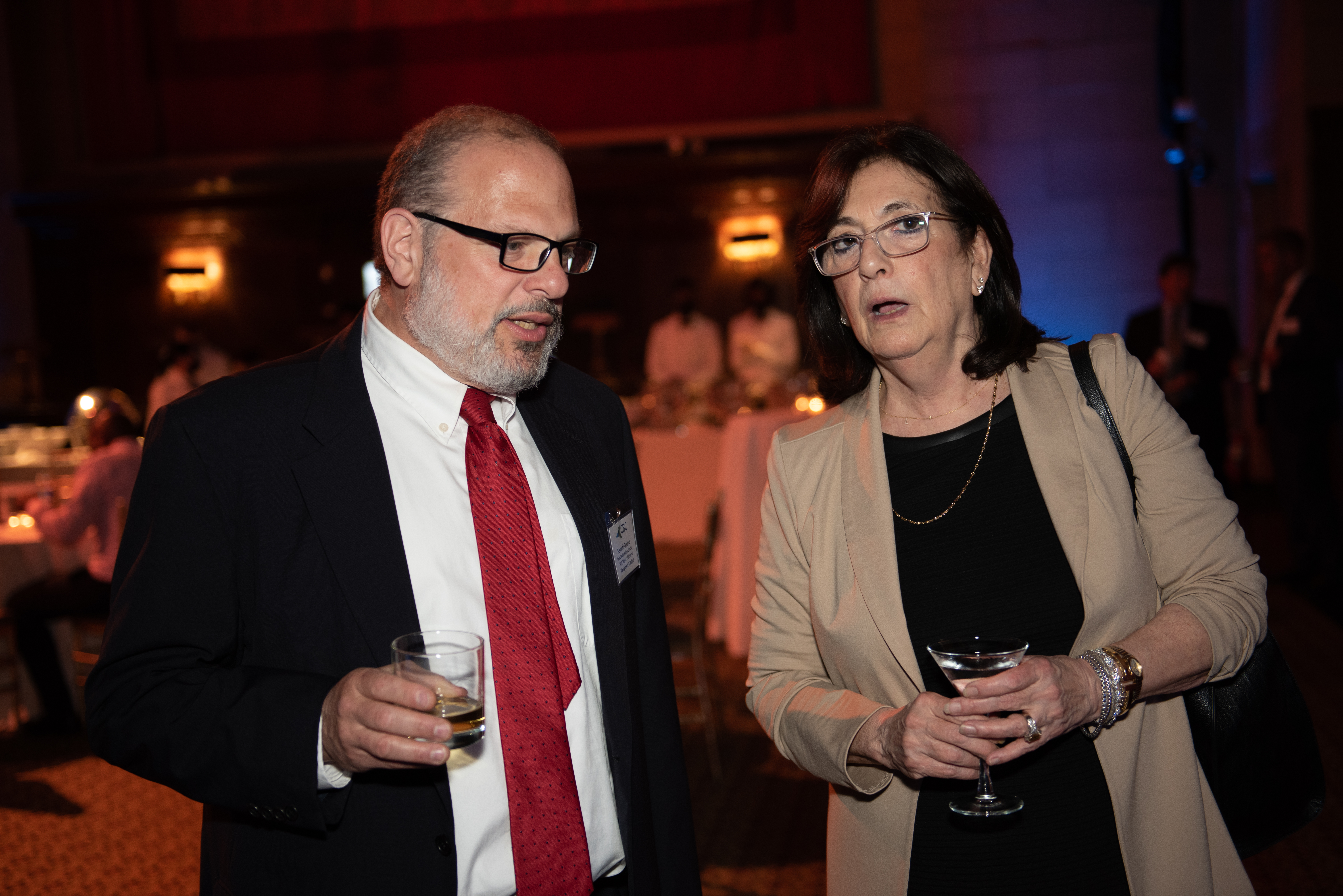Kenneth Godiner and First Deputy Mayor Lorraine Grillo